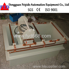 Feiyide Duplex Manual Barrel Plating Machine for Copper Zinc Gold Plating