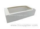 Lightweight Foldable Cardboard Boxes White Cardboard Gift Boxes Luxury