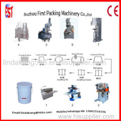 10-25L Metal Paint Can Making Machines