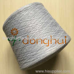 Alpaca wool and nylon blended woolen yarn for knitting and weaving