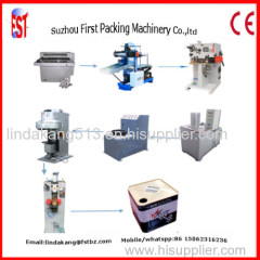 18l Suare oil can making machine line