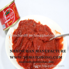 tomato jam tin concentration 18-20%