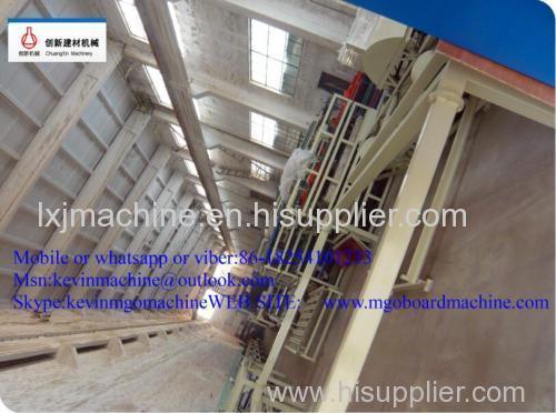 380V Fireproof Mgo Sandwich Wall Panel Making Machine for Ceiling Wall Skirting