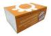 Cakes Display Packaging Boxes Light Weight With Glossy Lamination