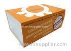 Cakes Display Packaging Boxes Light Weight With Glossy Lamination