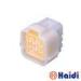 9 Pin 3 Row Sealed ECU Connector Plug Female Motorcycle Electrical Connectors