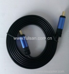 High speed hdmi cable to tv support 1080p 19 pin male to male