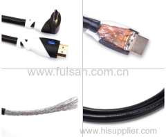 High speed hdmi cable to tv support 1080p 19 pin male to male