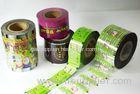 Food Grade Plastic Packaging Film Roll For Snakes Glossy Finished