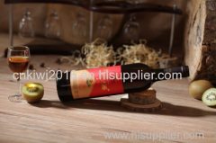FREE SAMPLE jinzhuxia kiwi fruit wine with red label 750ml 12%ovl with gift packing 2 bottles one bag