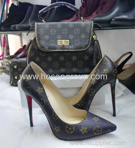 Stylish Ladies Shoes with Matching handbag