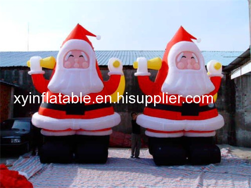 Hot Selling Inflatable Santa Claus For Christmas Decoration