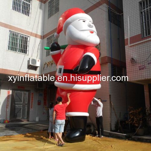 PVC 25ft Christmas Inflatable Santa In Hot Sale