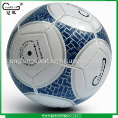 Machine Stitched Custom Print PVC Soccer Ball