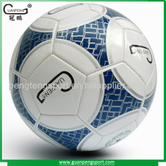 Machine Stitched Custom Print PVC Soccer Ball