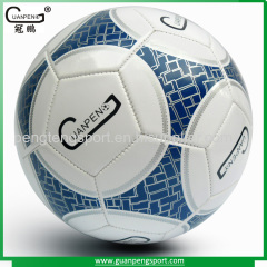 Machine Stitched Custom Print PVC Soccer Ball