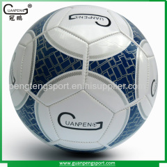 Machine Stitched Custom Print PVC Soccer Ball