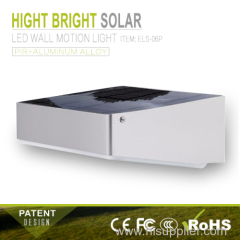 High Brightness Solar Motion Sensor Led Light for garden and home use