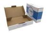 E - Flute Paper Corrugated Cardboard Box Flat Packed Glossy Lamination