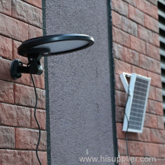 Solar outdoor security door light