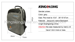 Green laptop backpack large durable bag
