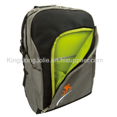 Green laptop backpack large durable bag