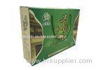 Medicine Food Cardboard Flat Pack Gift Boxes Embossed Lightweight