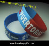 cheap custom silicone bracelets no minimum with debossed color slicone wristbands