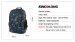 Nylon Material CAMO Style Fashion Leisure Fancy Laptop Backpack