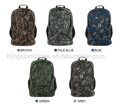 Nylon Material CAMO Style Fashion Leisure Fancy Laptop Backpack