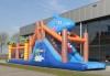 Shark Cheap Inflatable Obstacle Course For Sale