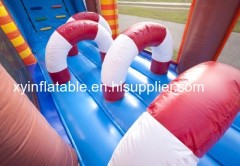 Shark Cheap Inflatable Obstacle Course For Sale