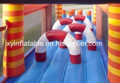 Shark Cheap Inflatable Obstacle Course For Sale