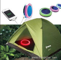 New Solar Camping Led Lantern Mobile Power Bank 4000mah
