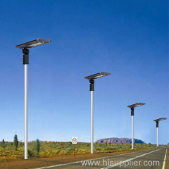 High Quality Aluminum All in One Integrated Solar Led Street Lamp Garden Yard