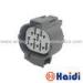 Dark Gray 2.3mm Car Cable Connector Female 10 Pin Sealed With PA66+GF Housing