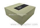 Beige Colored Plain Rigid Paper Presentation Boxes With 2 Piece