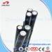 Low Voltage XLPE Insulated Service Drop Cable Duplex Bull Messenger Wire