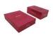 Soft Touch Finish Large Christmas Gift Cosmetic Paper Box With Lids