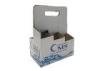 Single Wall Corrugated Cardboard Boxes Duplex Board Six Pack Beer Carrier