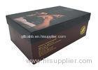Shoe Packaging Flat Pack Cardboard Gift Boxes Receclable Luxury