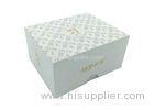 OEM Decorative Paper Boxes White Cardboard Gift Boxes With Lids Top Type