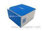 Square Medium Foldable Cardboard Boxes Handmade With Flap Clear Window