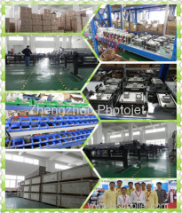 With 2 or 4 print head Large format printer machine for paper printing