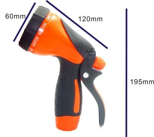 Plastic 10-Pattern Garden Water Spray Gun For Car Washing