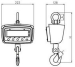 Bluetooth Digital Crane Scales with 15t capacity