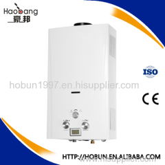 10L battery power gas water heater