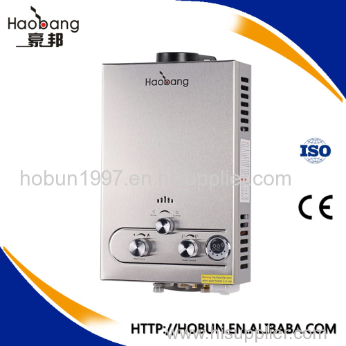 stainless steel gas water heater