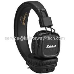 Marshall Major II Bluetooth Wireless On-ear Foldable Stereo Headphones Black