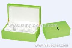 Green Luxury Wooden Packing Box